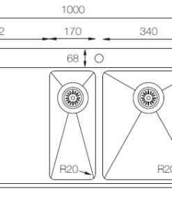 CHẬU RỬA DUDOFF SPOT MM2L - 9
