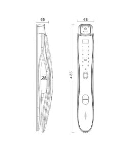 Khoá thông minh Sharp R6-V - 6 Khoá thông minh Sharp R6-V - 5