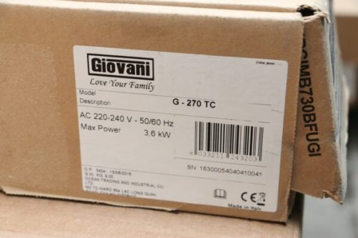 Bếp Từ Giovani G-270TC - 17