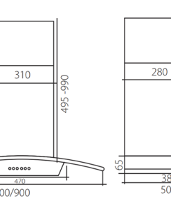 Máy Hút Mùi Giovani G-2370RS - 13