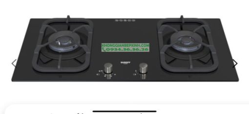 BẾP GAS 2 VÙNG NẤU DUDOFF GAIA 02Z2 - 15