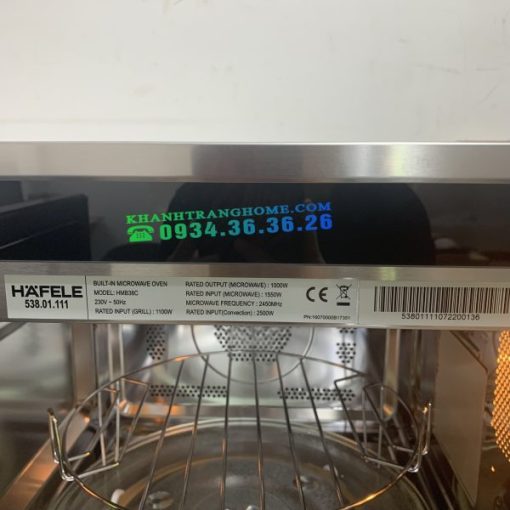 Lò vi sóng có nướng lắp âm Hafele HM-B38C 538.01.111 32 lít - 41