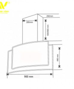 Máy Hút Mùi Giovani G-915 WG - 12 Máy Hút Mùi Giovani G-915 WG - 11