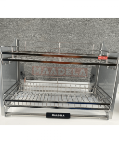 Giá bát đĩa nâng hạ Inox 304 cho tủ bếp trên Maadela MP-G30-2.90 - 20 Giá bát đĩa nâng hạ Inox 304 cho tủ bếp trên Maadela MP-G30-2.90 - 19