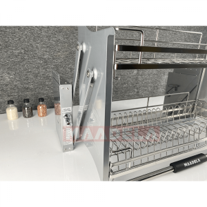 Giá bát đĩa nâng hạ Inox 304 cho tủ bếp trên Maadela MP-G30-2.70 - 27