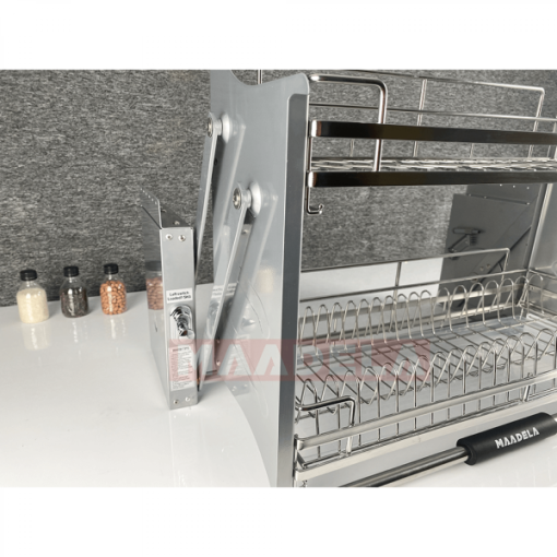 Giá bát đĩa nâng hạ Inox 304 cho tủ bếp trên Maadela MP-G30-2.70 - 13