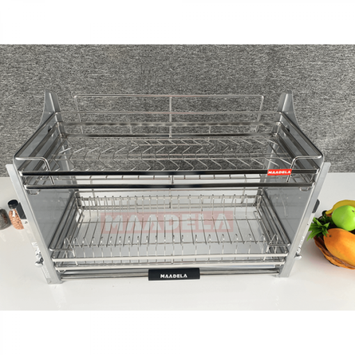 Giá bát đĩa nâng hạ Inox 304 cho tủ bếp trên Maadela MP-G30-2.90 - 11