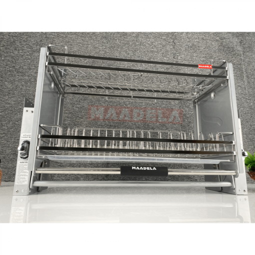 Giá bát đĩa nâng hạ Inox 304 cho tủ bếp trên Maadela MP-G30-2.90 - 9