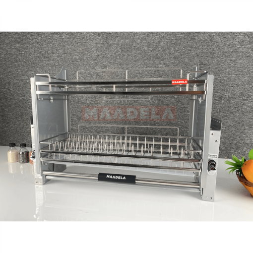 Giá bát đĩa nâng hạ Inox 304 cho tủ bếp trên Maadela MP-G30-2.90 - 7