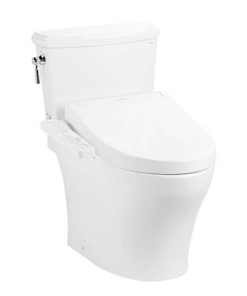 Bàn cầu hai khối kèm nắp rửa điện tử WASHLET TOTO CS986CGW17