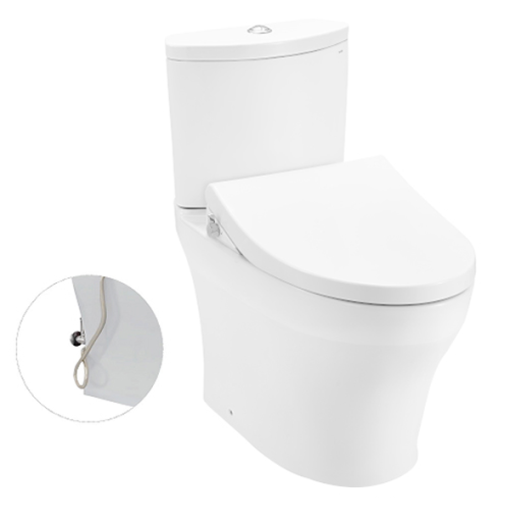 Bàn cầu hai khối nắp đóng êm TOTO CS838DE4 - 1