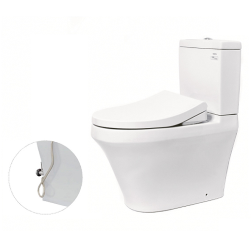 Bàn cầu hai khối nắp đóng êm TOTO CS948DE4 - 1