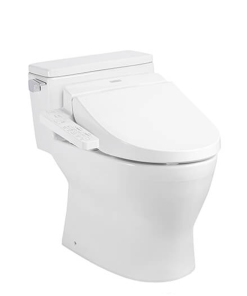 Bàn cầu một khối kèm nắp rửa điện tử WASHLET TOTO MS188VKW6