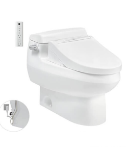 Bàn cầu một khối kèm nắp rửa điện tử WASHLET TOTO MS688W14