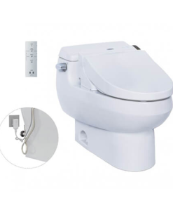 Bàn cầu một khối kèm nắp rửa điện tử WASHLET TOTO MS688W6