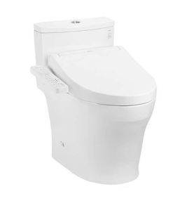 Bàn cầu một khối kèm nắp rửa điện tử WASHLET TOTO MS885CDW17