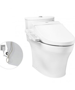 Bàn cầu một khối kèm nắp rửa điện tử WASHLET TOTO MS885DW7