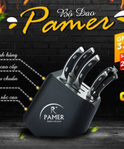 BỘ DAO 5 MÓN THÉP CAO CẤP PAMER PM-D05 - 8 BỘ DAO 5 MÓN THÉP CAO CẤP PAMER PM-D05 - 7