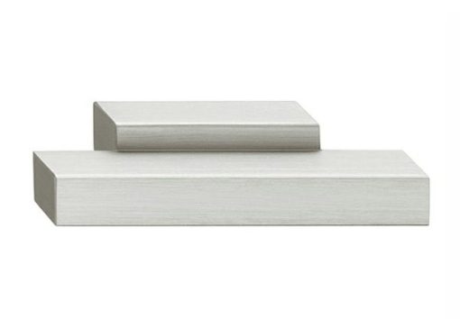 Tay nắm tủ Hafele Mạ Inox 80x24mm 110.35.681 - 1