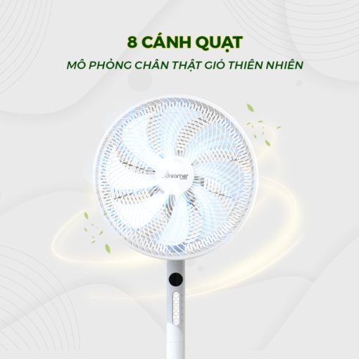 QUẠT DREAMER DHA-SSF136G ĐIỀU KHIỂN BẰNG GIỌNG NÓI - 15