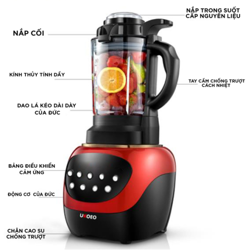 Máy làm sữa hạt đa năng Ukoeo PR6 - 3