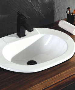 Chậu rửa lavabo bán âm bàn Bello BB-300258 - 9