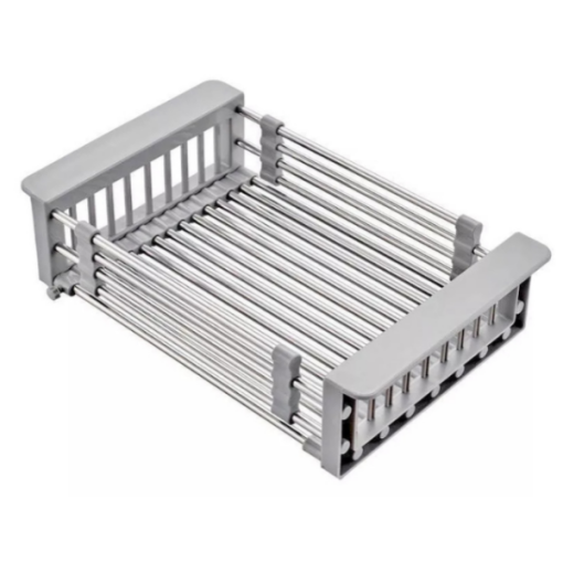Rổ inox gác bồn rửa rút gọn Maadela DN-01 - 1