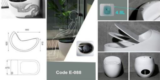BỒN CẦU LIỀN KHỐI I-ROYAL IR-088 - 3