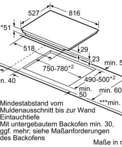 BẾP TỪ BOSCH SERIE 8 PXY875DC1E ĐA ĐIỂM 4 VÙNG NẤU