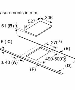 BẾP TỪ DOMINO BOSCH PIB375FB1E SERIE 6 - 5 BOSCH PIB375FB1E SERIE 6