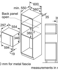 LÒ VI SÓNG ÂM TỦ BOSCH BFL523MS0B SERIE 4 20 LÍT AUTOPILOT 7