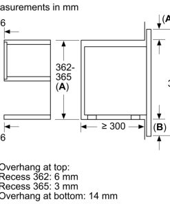 LÒ VI SÓNG BOSCH BFL634GS1 SERIE 8 ÂM TỦ 21 LÍT AUTOPILOT 7