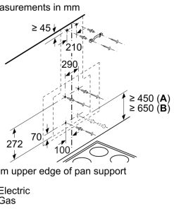 MÁY HÚT MÙI GẮN TƯỜNG BOSCH DWK87EM60B SERIE 2 NGANG 80CM - 5 MÁY HÚT MÙI GẮN TƯỜNG BOSCH DWK87EM60B SERIE 2 NGANG 80CM