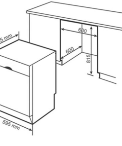 MÁY RỬA BÁT BÁN ÂM BOSCH SMU6ECS57E SERIE 6 14 BỘ - 9 MÁY RỬA BÁT BÁN ÂM BOSCH SMU6ECS57E SERIE 6 14 BỘ