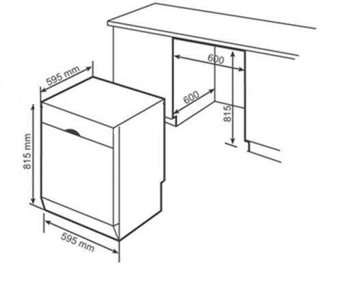 MÁY RỬA BÁT BÁN ÂM BOSCH SMU6ECS57E SERIE 6 14 BỘ