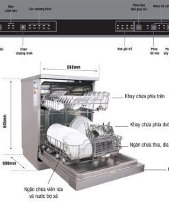 MÁY RỬA BÁT KOCHER KDEU-8818BL - 9 MÁY RỬA BÁT KOCHER KDEU-8818BL - 8