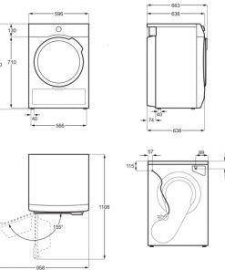 MÁY SẤY BOSCH SERIE 6 WTW85400SG HEATPUMP 9KG - 14 MÁY SẤY BOSCH SERIE 6 WTW85400SG HEATPUMP 9KG