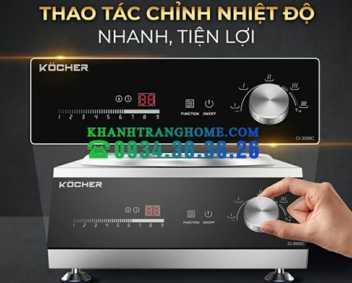 BẾP TỪ CÔNG NGHIỆP KOCHER CI-3500C