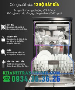 MÁY RỬA BÁT KOCHER KDEU-8818BL - 11 MÁY RỬA BÁT KOCHER KDEU-8818BL - 10