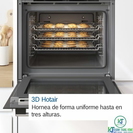 LÒ NƯỚNG ÂM TỦ BOSCH HRA512ES0 SERIE 4 71L MẶT INOX - 9