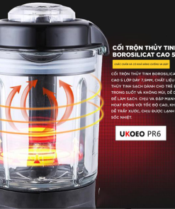 Máy làm sữa hạt đa năng Ukoeo PR6 - 13