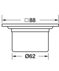 Phễu thoát nước sàn Hafele 495.60.803 - 5