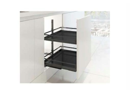 Bộ rổ kéo cho tủ rộng 600mm 545.11.346 màu đen - 1