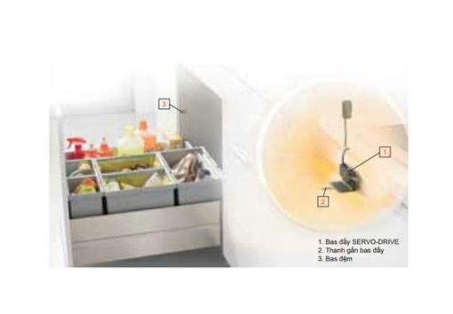 Bộ SERVO DRIVE uno lắp ở đáy tủ 554.99.092 - 1