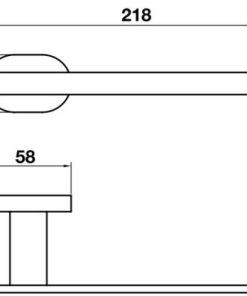 Giá treo giấy vệ sinh không nắp che InnoRound MS: 580.34.341 - 6 Giá treo giấy vệ sinh không nắp che InnoRound MS: 580.34.341 - 5