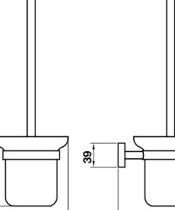 Giá treo cọ vệ sinh InnoRound MS: 580.34.370 - 5