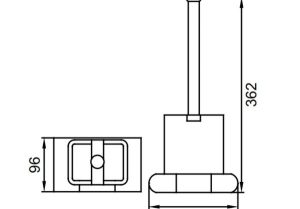 Cọ vệ sinh InnoGeo-E Hafele 580.20.370 - 5