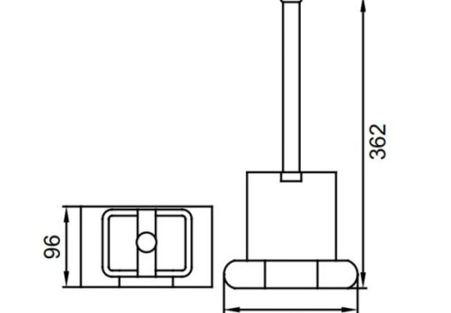 Cọ vệ sinh InnoGeo-E Hafele 580.20.370 - 3
