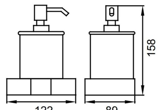 Bình xịt xà phòng InnoGeo-S Hafele 580.41.261 - 3