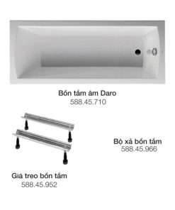 Bồn tắm lắp âm Duravit Daro 1700x700mm 588.45.370 - 6 Bồn tắm lắp âm Duravit Daro 1700x700mm 588.45.370 - 5